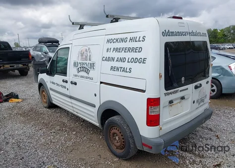 2010 Ford Transit Connect Xl z USA, uszkodzony, nr VIN NM0LS7CN3AT018366